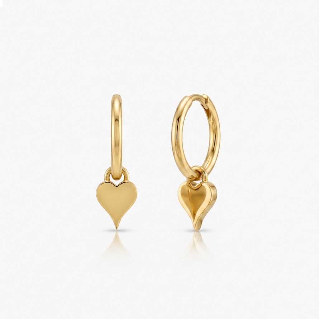 Flow Heart Earring