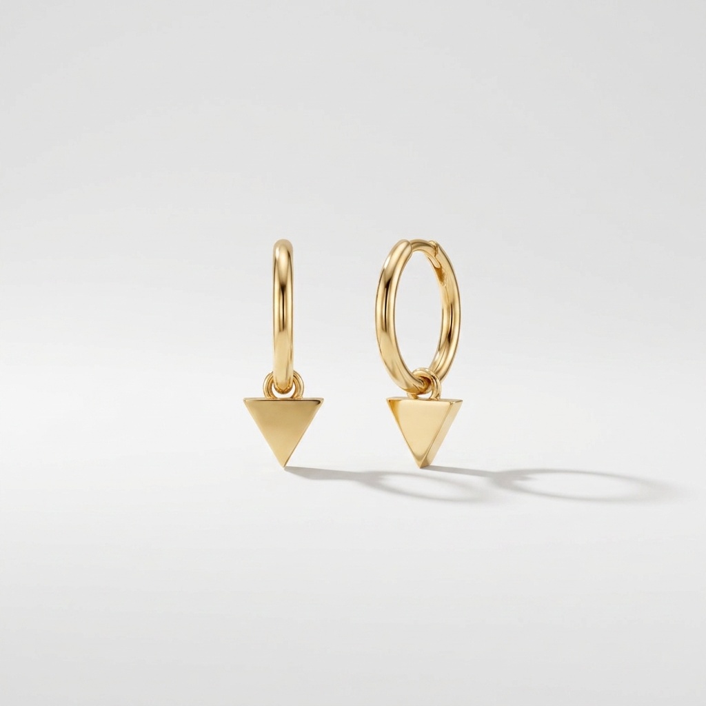 Flow Triangle Earring
