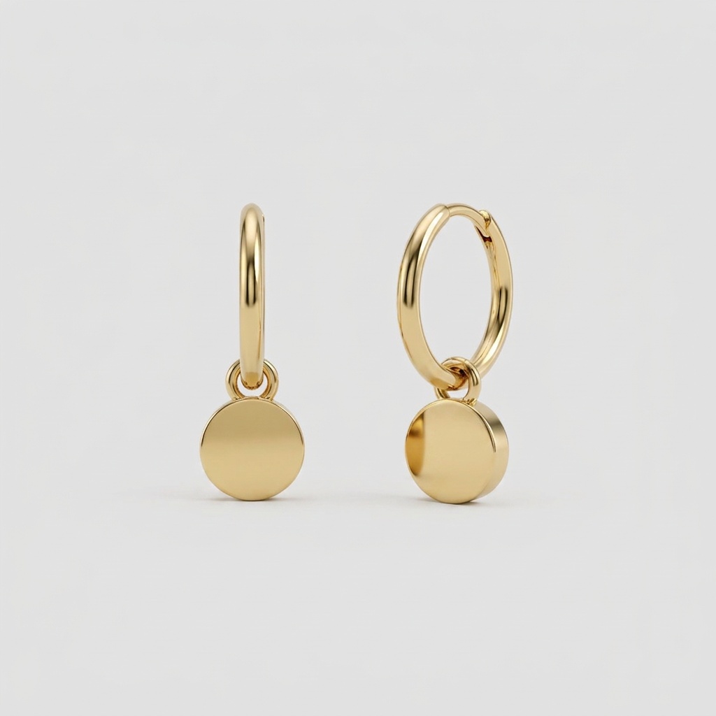 Flow Circle Earring