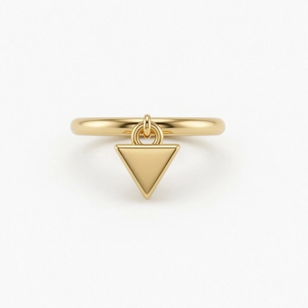 Flow Triangle Ring
